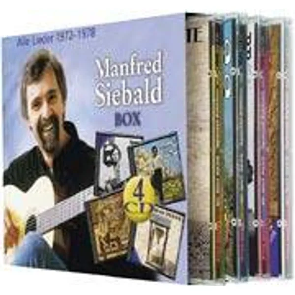 Produktbild des Artikels Manfred Siebald Box - 4 CD´s Lieder von 1972-1978 (Audio - CD)