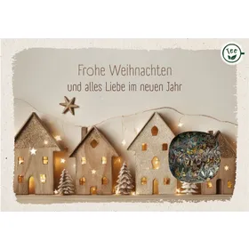Produktbild des Artikels Teekarte - Frohe Weihnachten (Lebensmittel)
