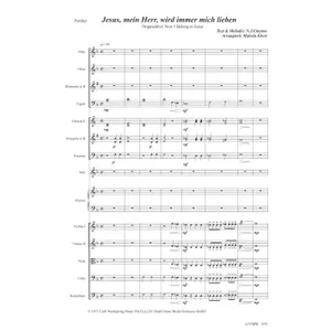 Produktbild des Artikels Jesus, mein Herr, wird immer mich lieben (Noten - Download)