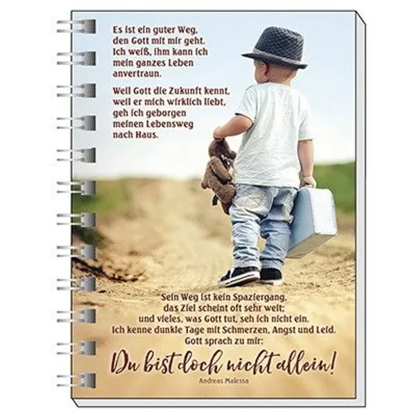 Produktbild des Artikels Memo Block A7: Es ist ein guter Weg (Schreibwaren - Spiralbindung)