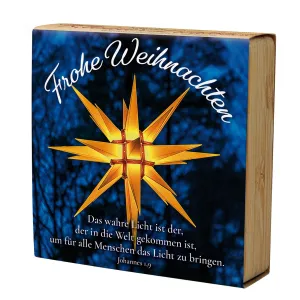 Produktbild des Artikels Teelichthalter: Frohe Weihnachten ()