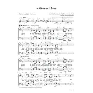 Produktbild des Artikels In Wein und Brot (Noten - Download)