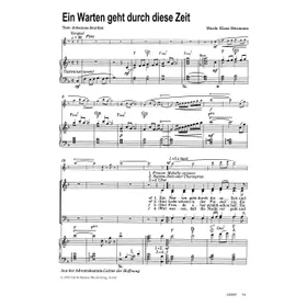 Produktbild des Artikels Ein Warten geht durch diese Zeit (Noten - Download)