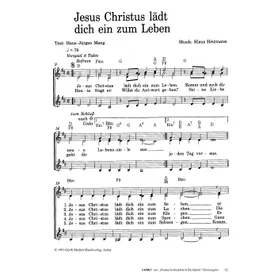 Produktbild des Artikels Jesus Christus lädt dich ein (Noten - Download)