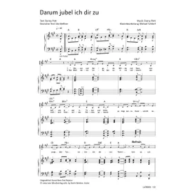 Produktbild des Artikels Darum jubel ich dir zu (Noten - Download)
