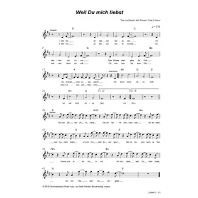 Produktbild des Artikels Weil du mich liebst (Noten - Download)