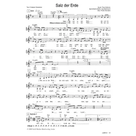 Produktbild des Artikels Salz der Erde (Noten - Download)