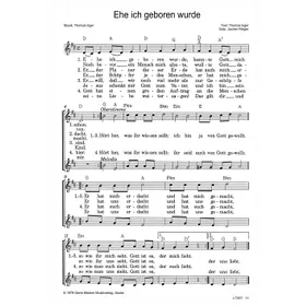 Produktbild des Artikels Ehe ich geboren wurde (Noten - Download)
