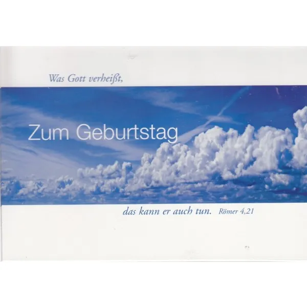 Produktbild des Artikels Postkarten Geburtstag - 12 Stück (Schreibwaren)