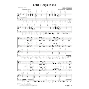Produktbild des Artikels Lord, Reign In Me (Noten - Download)