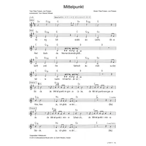 Produktbild des Artikels Mittelpunkt (Noten - Download)