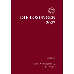 Produktbild des Artikels Losungen 2027 rot, Großdruck (Kalender - Hardcover)