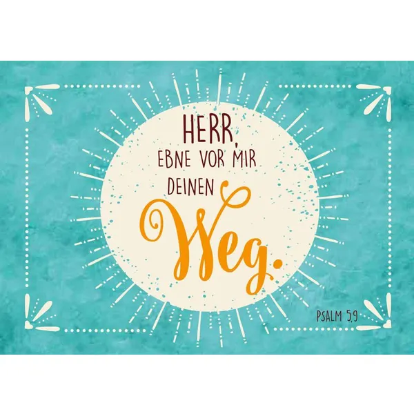 Produktbild des Artikels Postkartenserie "Weg" - 12 Stück (Schreibwaren)