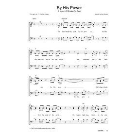 Produktbild des Artikels By His Power (Noten - Download)
