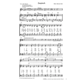 Produktbild des Artikels Zuspruch (Noten - Download)