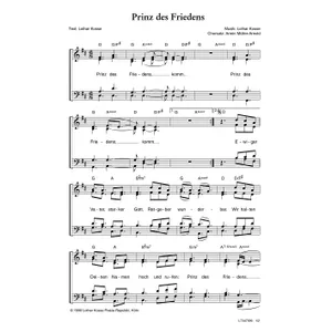 Produktbild des Artikels Prinz des Friedens (Noten - Download)