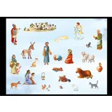 Stimmungsbild zu Lukas auf dem Weg nach Bethlehem - Folien Adventskalender