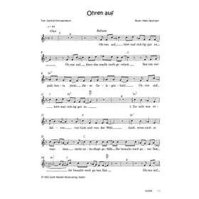 Produktbild des Artikels Ohren auf (Noten - Download)