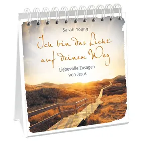 Produktbild des Artikels Ich bin das Licht auf deinem Weg - Aufstellbuch (Buch - Spiralbindung)