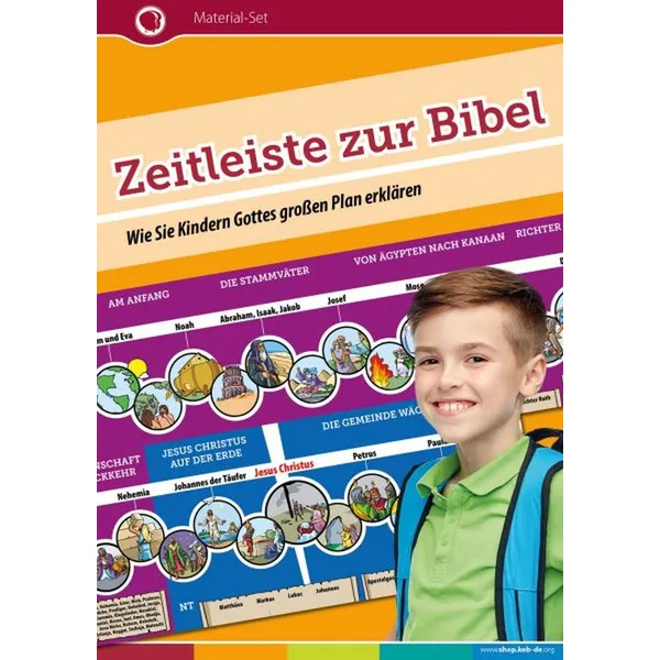 Produktbild des Artikels Zeitleiste zur Bibel (Buch - Kartoniert)
