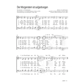 Produktbild des Artikels Der Morgenstern ist aufgedrungen (Noten - Download)