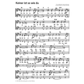 Produktbild des Artikels Keiner ist so wie du (Noten - Download)