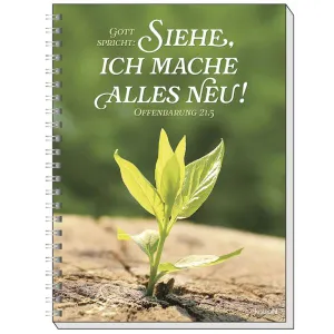 Produktbild des Artikels Jahreslosung 2026 - Memo Block A6 Fotomotiv (Schreibwaren - Spiralbindung)