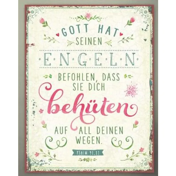 Produktbild des Artikels Metallschild groß - Behüten ()