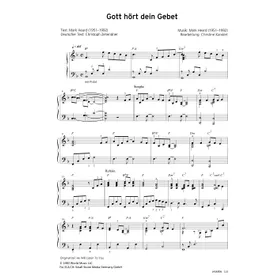 Produktbild des Artikels Gott hört dein Gebet (Noten - Download)