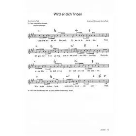 Produktbild des Artikels Wird er dich finden (Noten - Download)