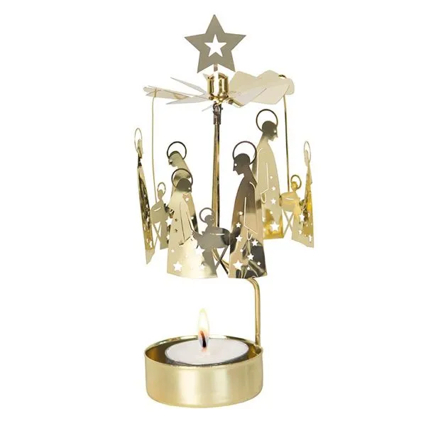 Produktbild des Artikels Karussell-Teelichthalter "Krippe" ()