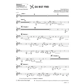 Produktbild des Artikels Du bist frei (2. Trompete in C) (Noten - Download)