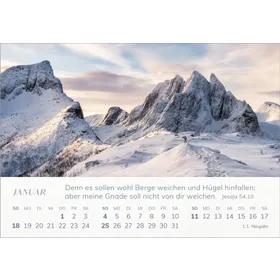 Produktbild des Artikels Mini Panorama Kalender 2026 (Kalender - Spiralbindung)