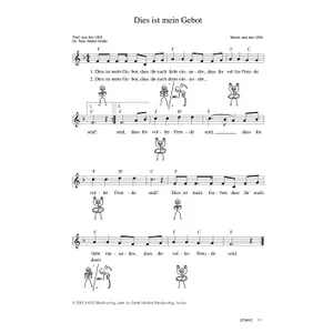 Produktbild des Artikels Dies ist mein Gebot (Noten - Download)