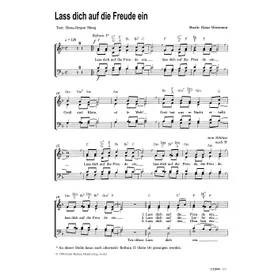 Produktbild des Artikels Lass dich auf die Freude ein (Noten - Download)