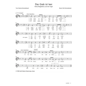 Produktbild des Artikels Das Grab ist leer (Noten - Download)