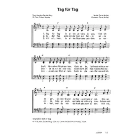 Produktbild des Artikels Tag für Tag (Noten - Download)