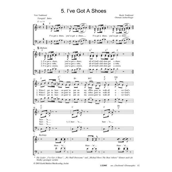 Produktbild des Artikels I 've Got A Shoes (Noten - Download)