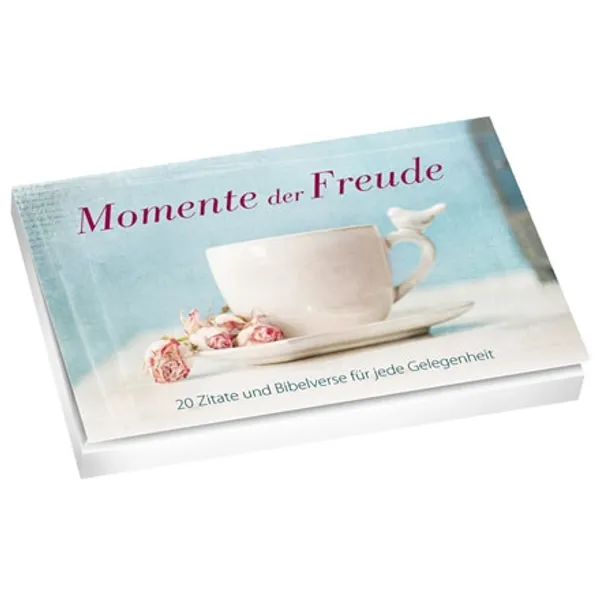 Produktbild des Artikels Momente der Freude - Postkartenbuch (Schreibwaren)