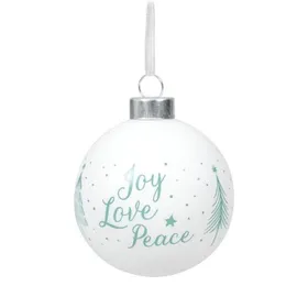 Produktbild des Artikels Christbaumkugel "Joy Love Peace" ()