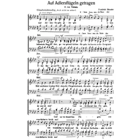 Produktbild des Artikels Auf Adlers Flügeln getragen (Noten - Download)