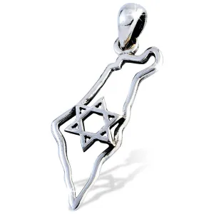 Produktbild des Artikels Anhänger "Land der 12 Stämme Israels" ()