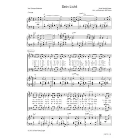 Produktbild des Artikels Sein Licht (Noten - Download)