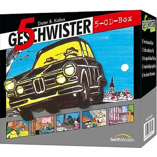Produktbild des Artikels 5 Geschwister Box 2 (Hörbuch/Hörspiel - CD)