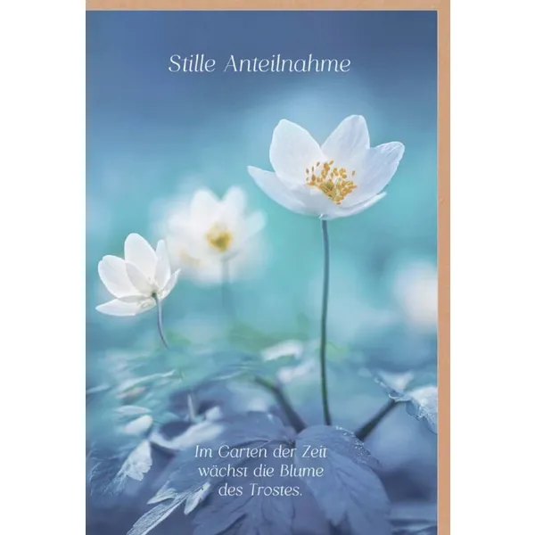 Produktbild des Artikels Faltkarte "Stille Anteilnahme" (Schreibwaren)