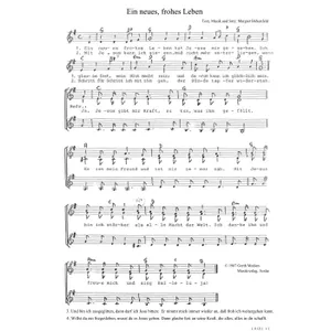 Produktbild des Artikels Ein neues, frohes Leben (Noten - Download)