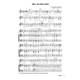 Produktbild des Artikels Herr, du mein Gott (Noten - Download)