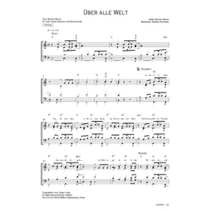 Produktbild des Artikels Über alle Welt (Noten - Download)