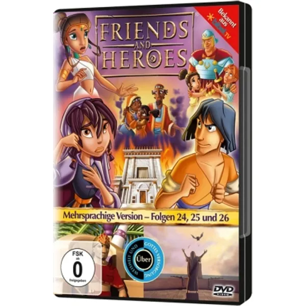 Produktbild des Artikels Friends And Heroes - Folgen 24,25 & 26 (Video - DVD)