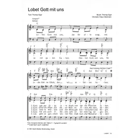 Produktbild des Artikels Lobet Gott mit uns (Noten - Download)